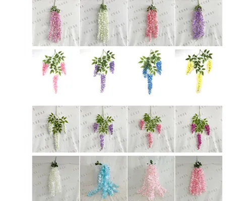 Semua yang perlu Anda ketahui tentang bunga wisteria buatan
