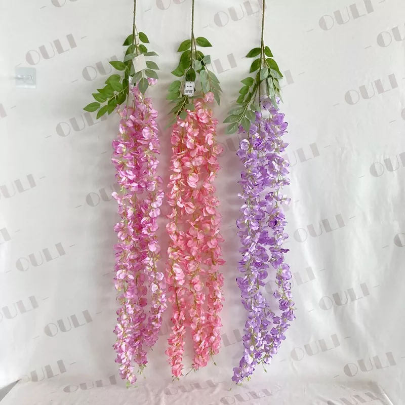 3 Forks Bunga Wisteria Buatan