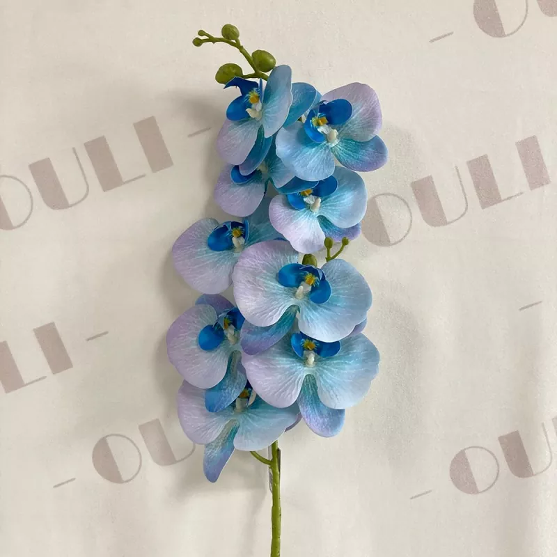 silk orchid table vase setup 