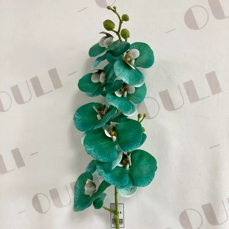 silk orchid holiday decor 