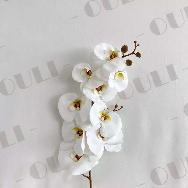 silk orchid wedding decor 
