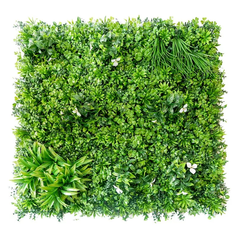 Minimalist greenery theme wall for modern interiors