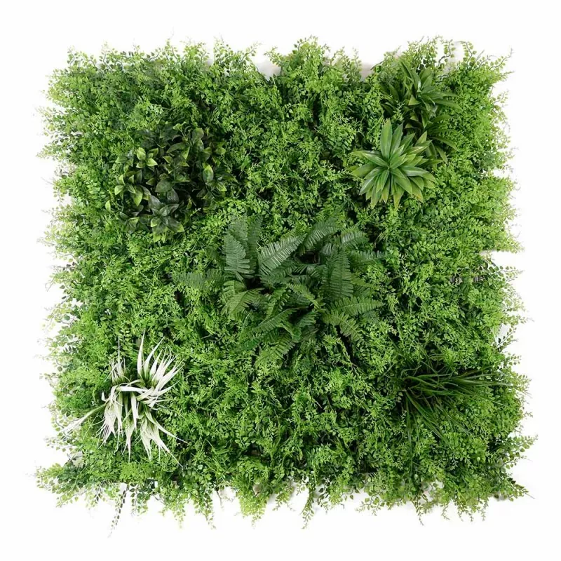 faux grass accent wall for commercial spaces