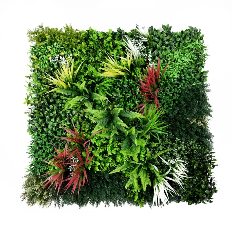 Vertical Faux Green Wall Panel for Eco-Friendly Wall Design