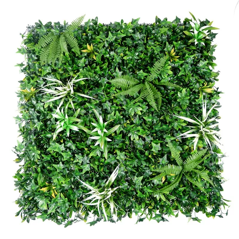 Faux Green Wall with Snap-Lock Design for Easy Installation