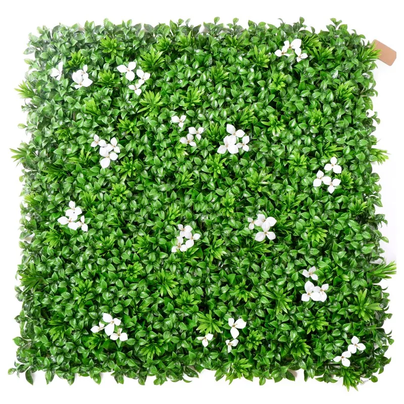 Modern Faux Plant Wall Panel for Office Interior Decoration