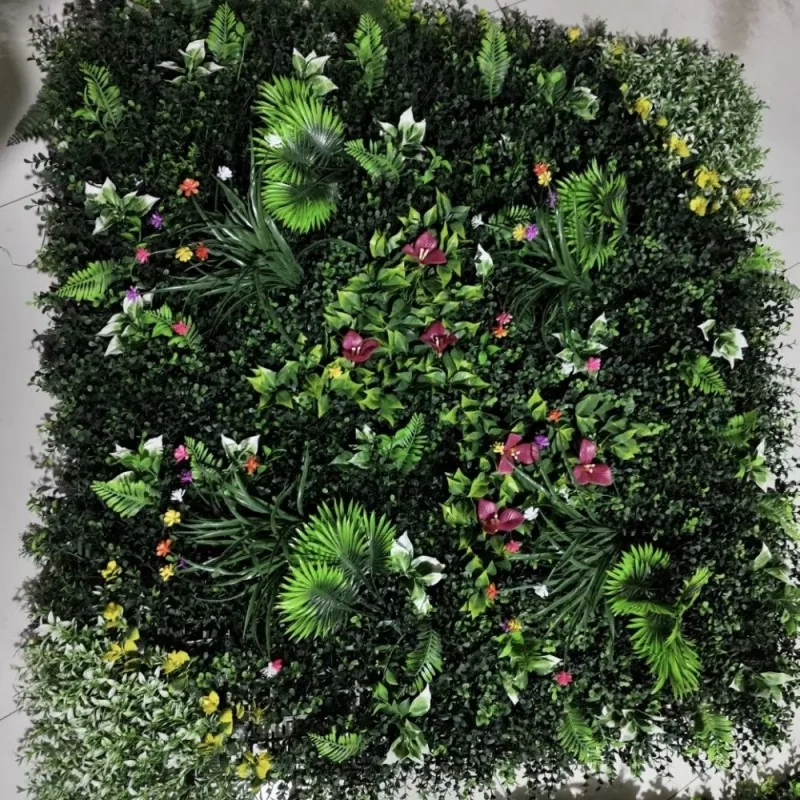 Dinding rumput sintetis